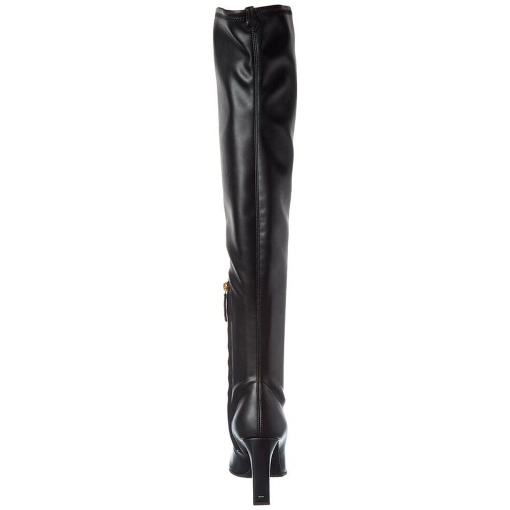 Giuseppe Zanotti Brenda 90 Leather Over-The-Knee Boot, Black - Picture 3 of 5